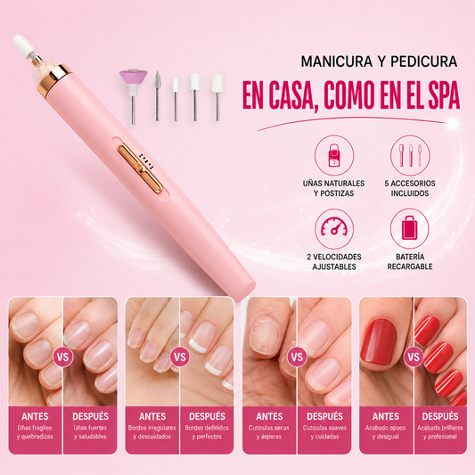 Lima Eléctrica Profesional para Uñas™