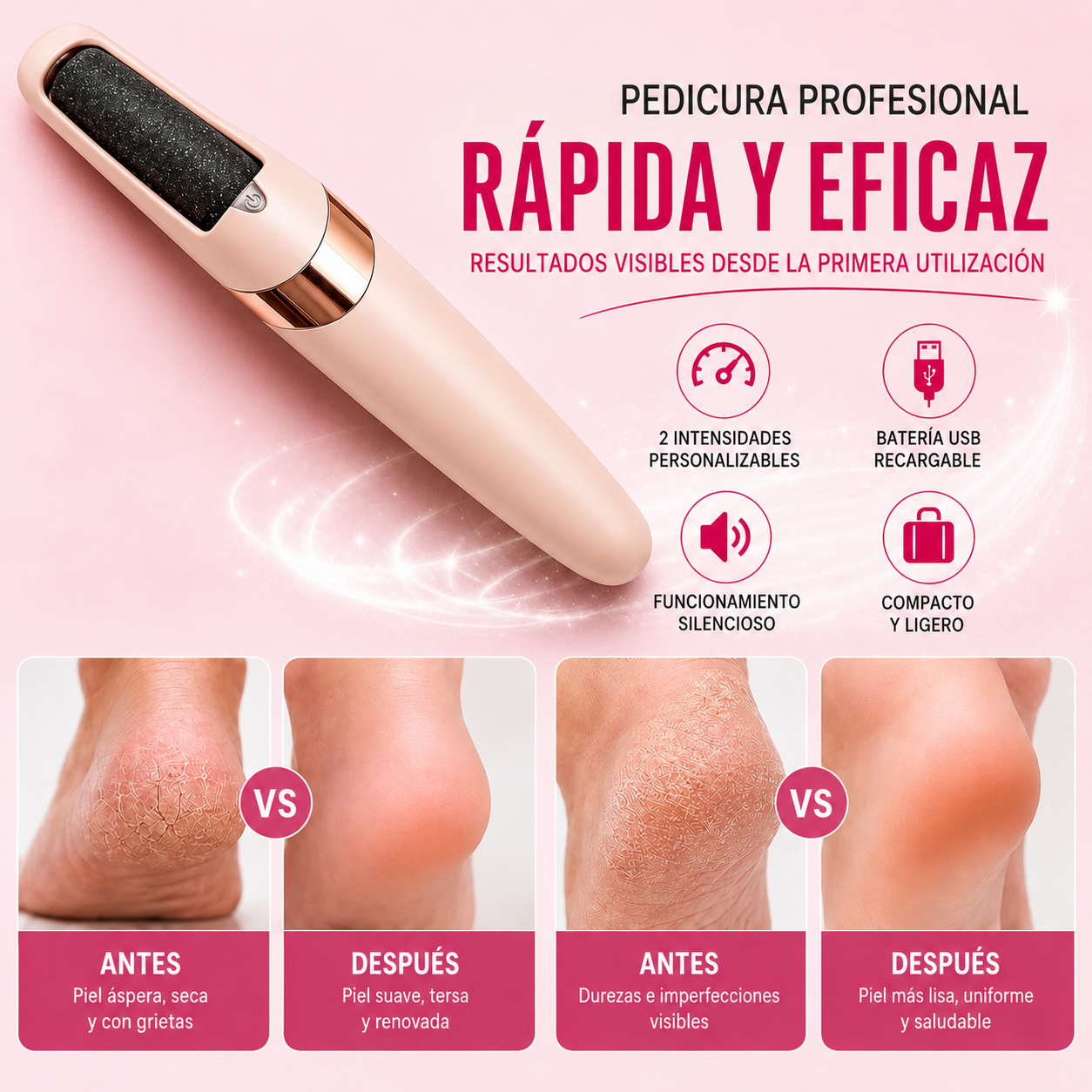 Lima Eléctrica Profesional para Pies™